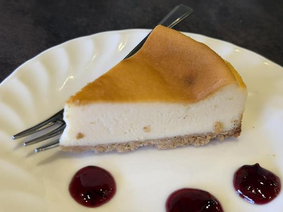 チーズケーキの写真